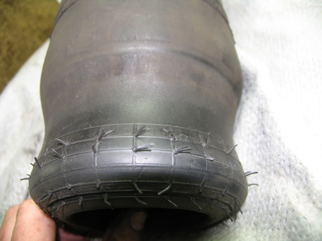 EAS Airbag leakdown... Bag looks perfect, O ring not showing leaks